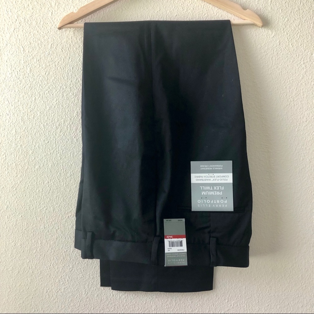 NWT Perry Ellis Black Pants